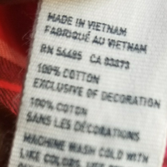 Long sleeved multicolored plaid Button down - Picture 5 of 8